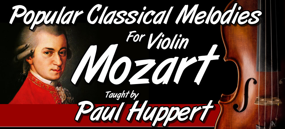 Popular Classical Melodies For Violin - Vol. #1 - Mozart